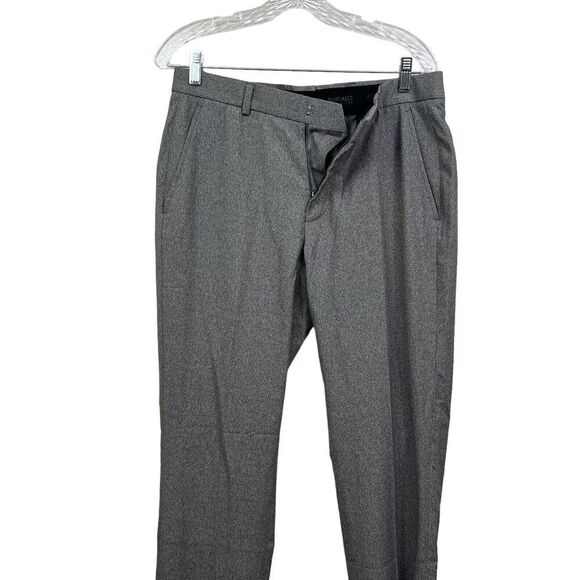 Buffalo David Bitton Trouser Pants Slim Straight Slash Pockets‎ Grey Men 32WX32L - Picture 3 of 6